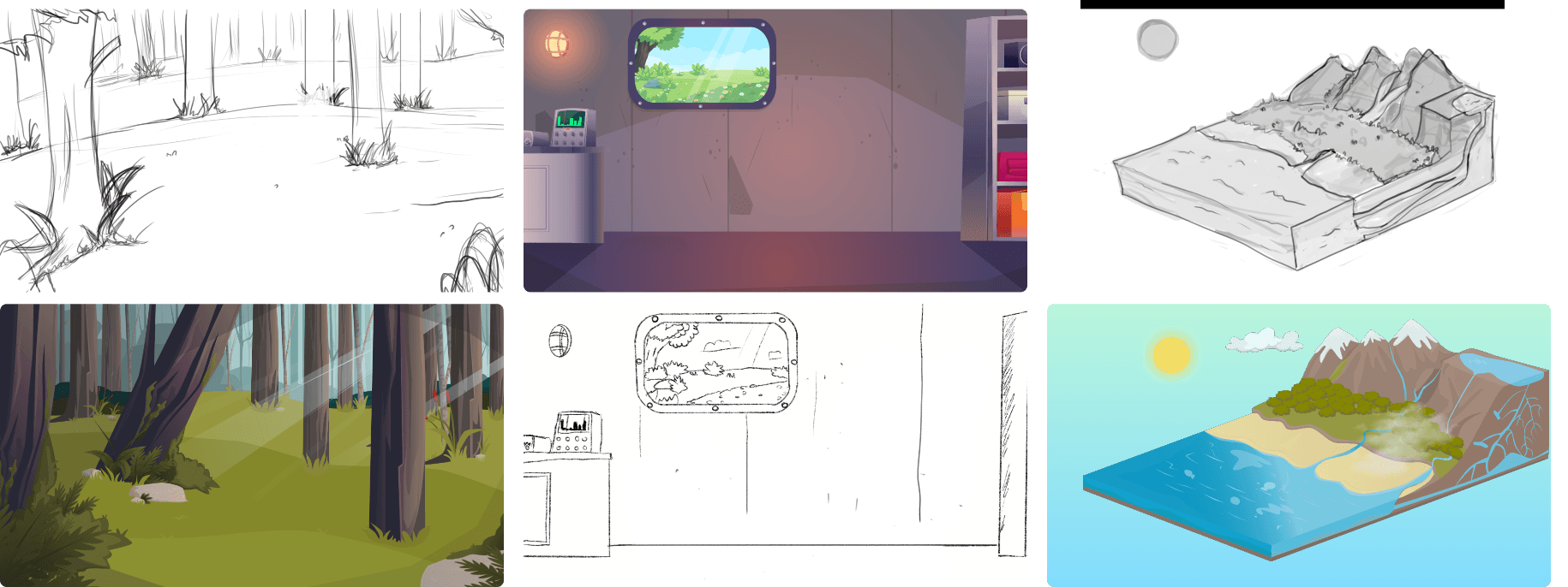 Environments Drawing